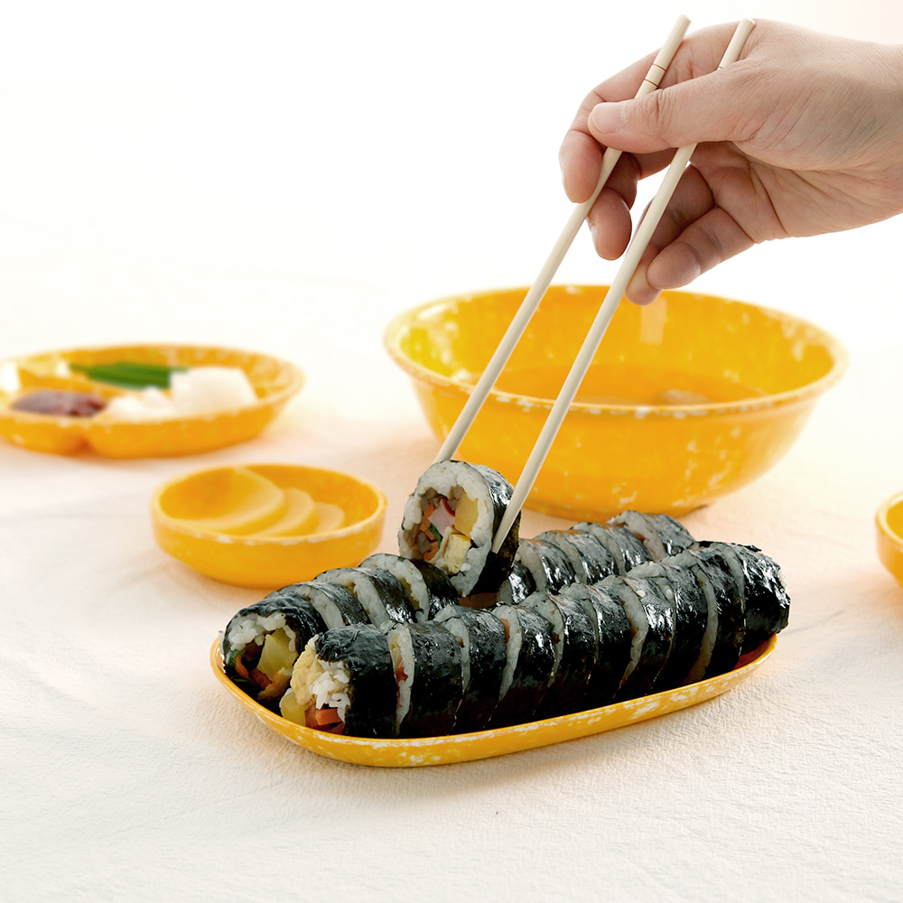 병아리반 김밥 접시